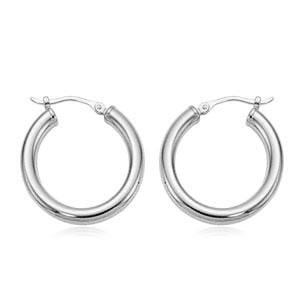 Sterling Silver Hoop Earrings