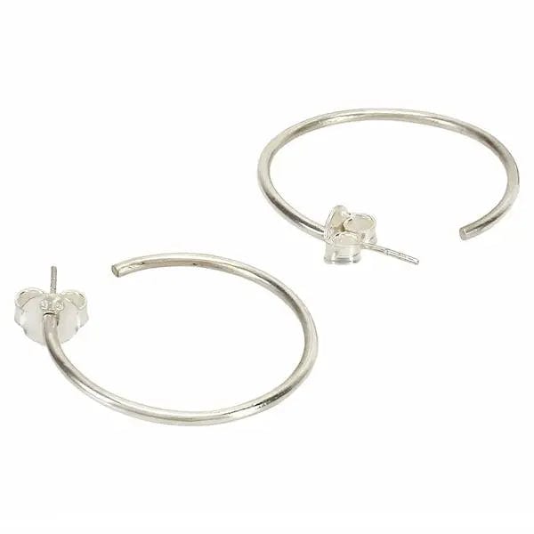 Sterling Silver hoop earrings