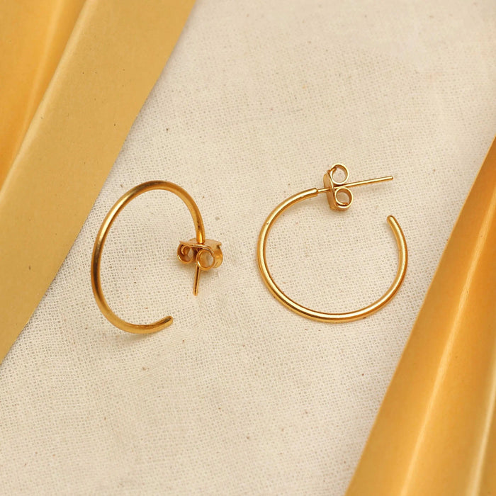 Sterling Silver hoop earrings