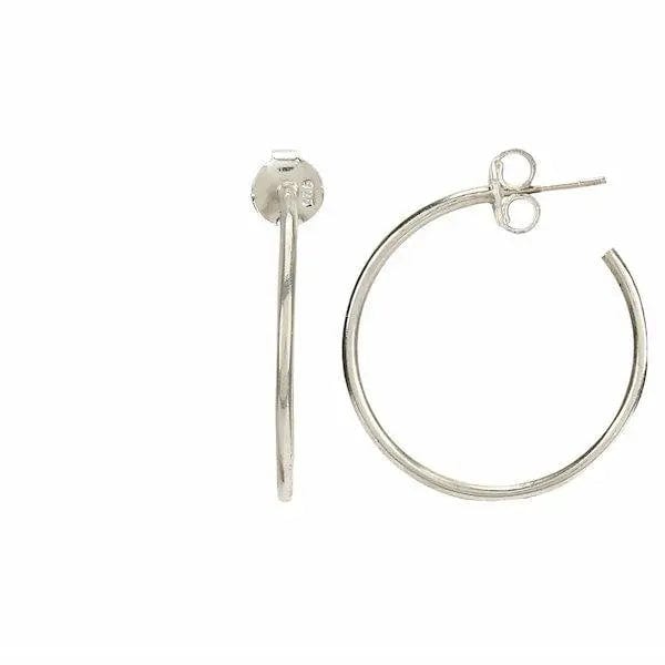 Sterling Silver hoop earrings
