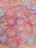 Sugar hearts mix charms