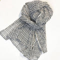 sun spot black scarf