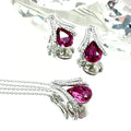 Teardrop Crystal Classy Set
