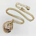 Teardrop Shape Oval Crystal Set