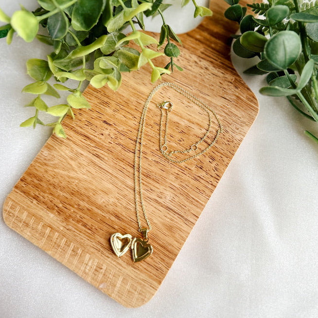 The Cherished Heart Locket Necklace