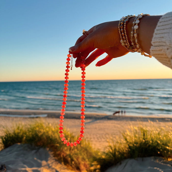 The Hibiscus Necklace