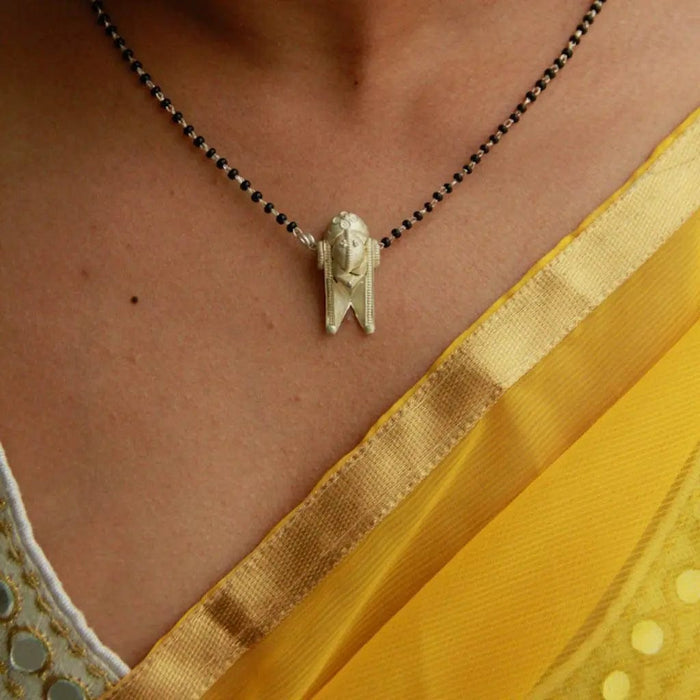 Thennamara Thoppai Design Silver Mangalsutra