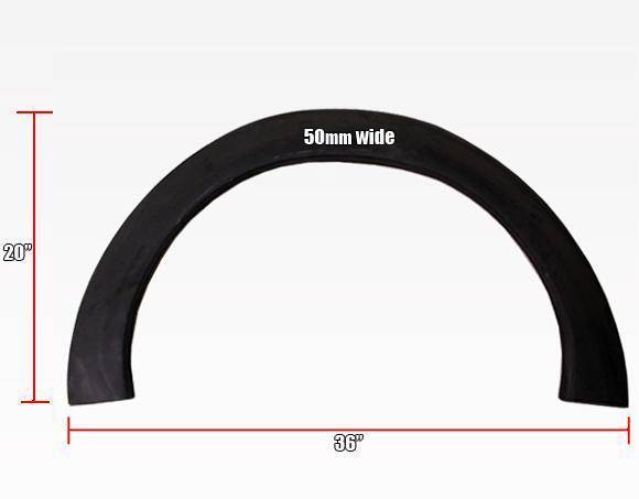 Universal FRP Primer Fender Flares-2