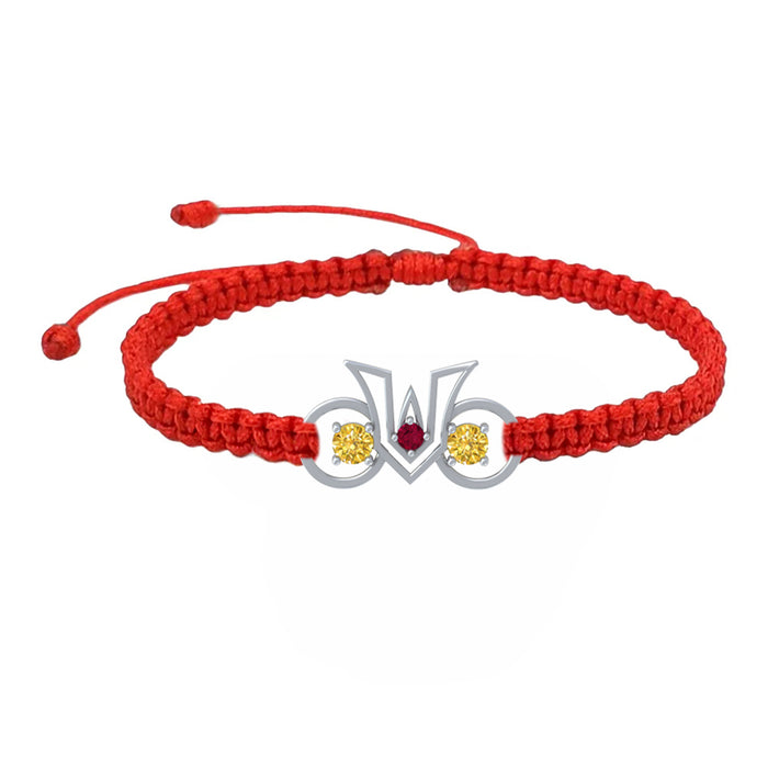 Unniyarcha 925 Pure Silver Lord Jagannath Tilak Bracelet