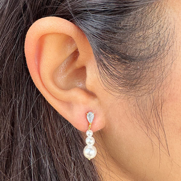 Unniyarcha Pearl Royale Earrings