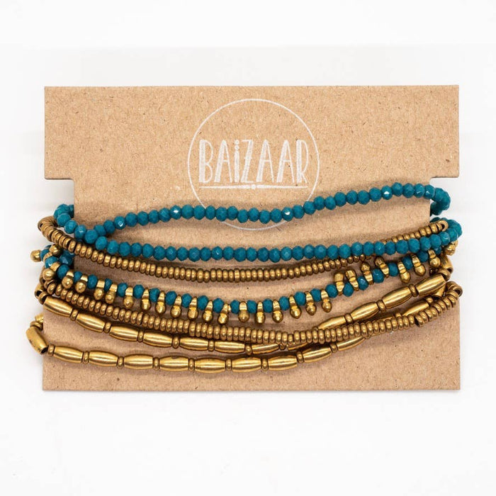 waterfall stack bracelet