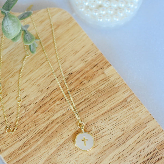 Wear and Share Cross Charm Necklace